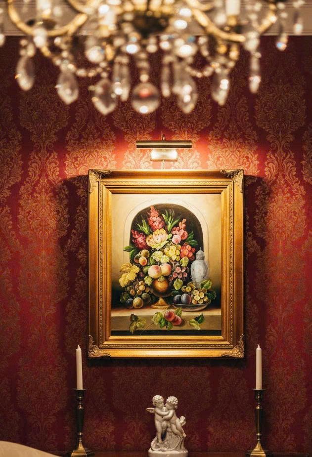 TRANH SƠN DẦU TĨNH VẬT HOA QUẢ